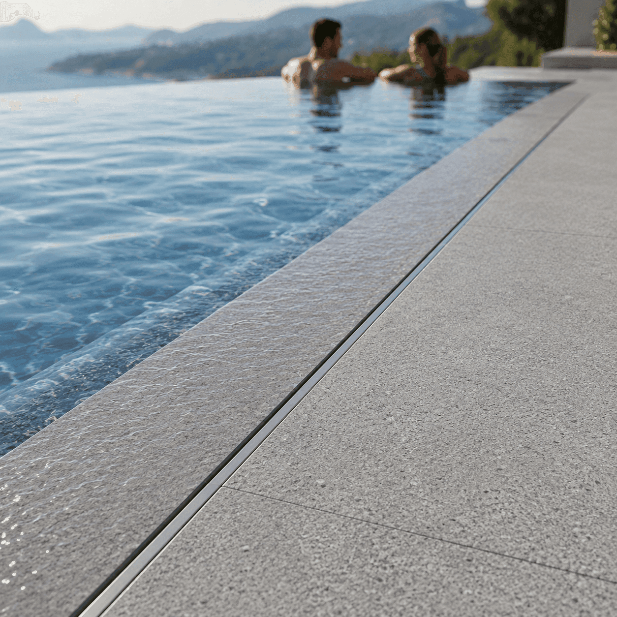Ralo Borda Infinity Inox 304 — Cascata para Piscina